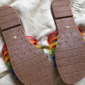 bc footwear rainbow sandals